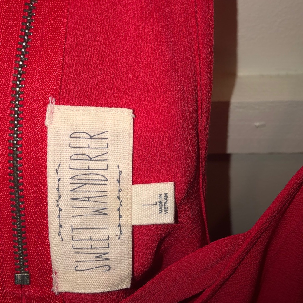 Red Tank Top - Picture 3 of 4